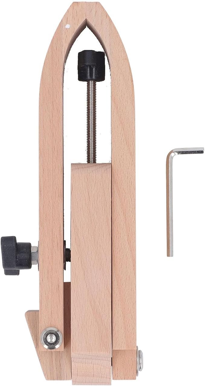 Étau couture à la main en bois de hêtre — pour cuir