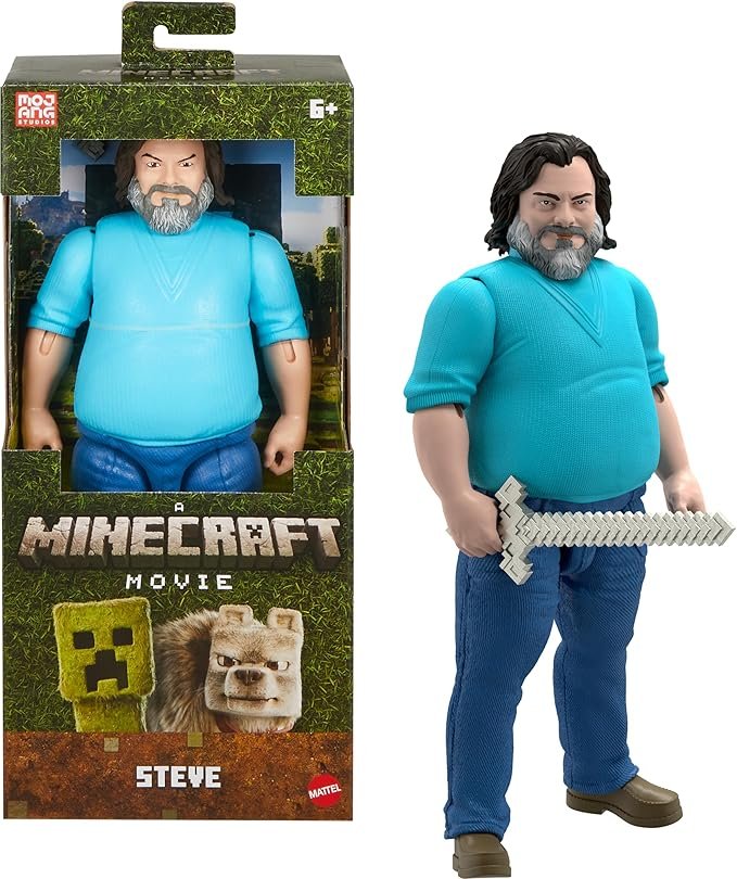 Figurine Steve Film Minecraft 2025 — Action figure du film