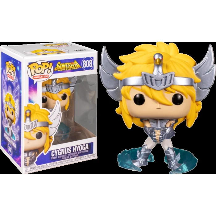 Funko Pop Cygne Hyoga #808 Saint Seiya Chevaliers du Zodiaque