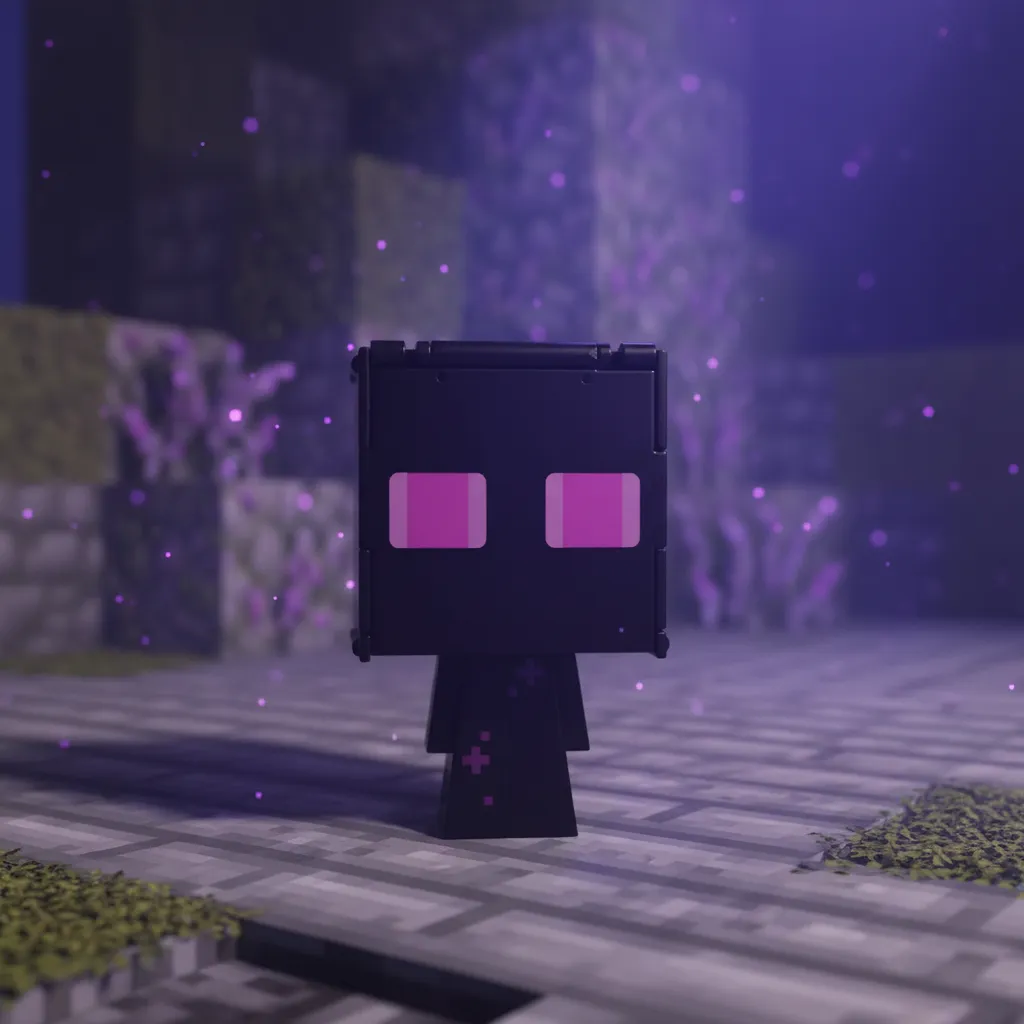 Funko Pop Enderman Minecraft #320 — Figurine vinyle créature noire