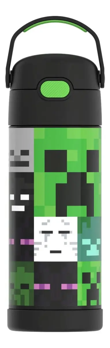 Gourde Thermos Minecraft — Bouteille inox isotherme