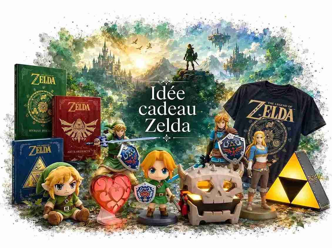 Cadeaux Zelda : plus de 70 idées pour les fans de The Legend of Zelda