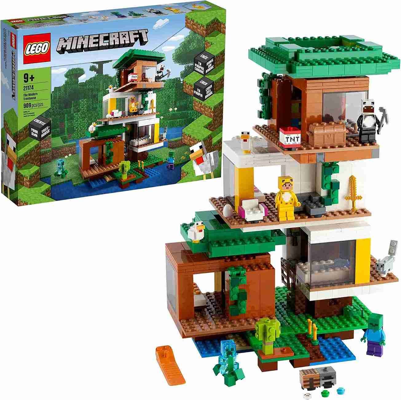 LEGO Minecraft La Maison dans l'Arbre Moderne 21174