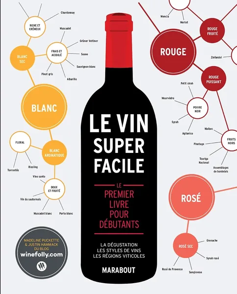 Le Vin Super Facile Wine Folly premier livre débutants français