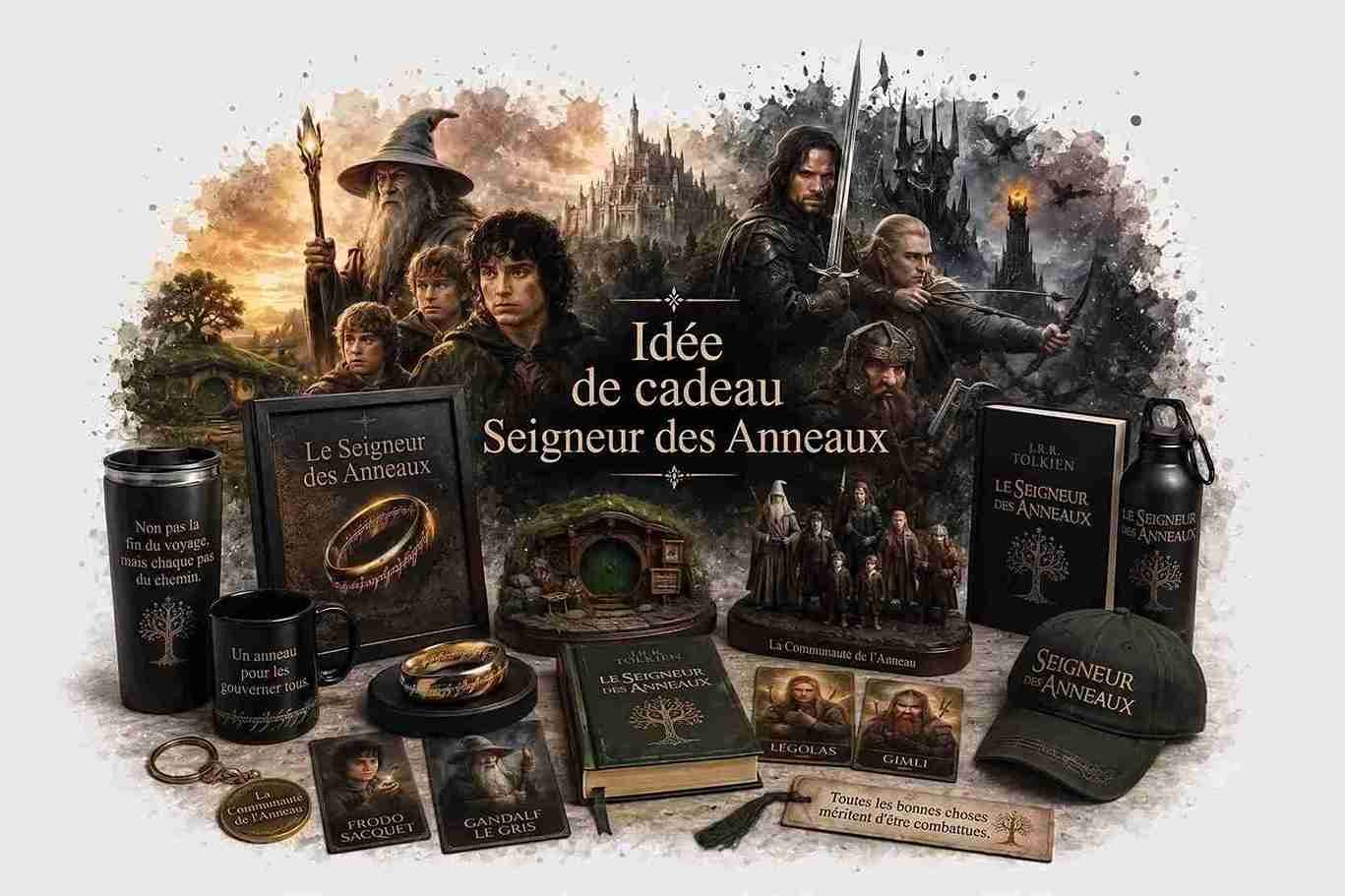 Le Guide des Cadeaux Seigneur des Anneaux : Trouver la pièce idéale pour chaque fan
