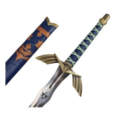 Épée Link Zelda Master Sword Acier avec Fourreau Décoratif