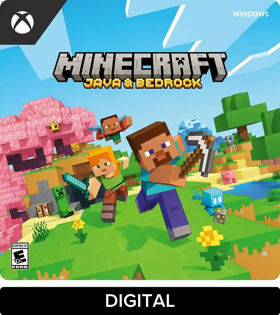 Minecraft Java + Bedrock Edition PC — Bundle officiel