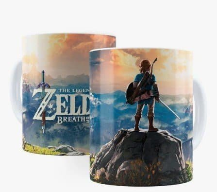 Mug Zelda Porcelaine Arte Classique