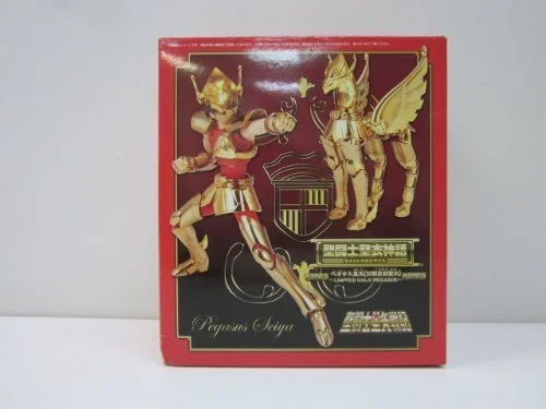 Figurine Pégase Seiya Cloth Myth EX V3 Golden Limited Edition Bandai Saint Seiya