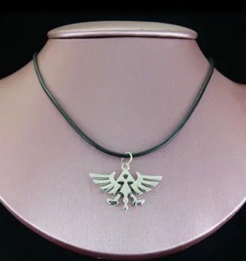 Pendentif Zelda Triforce Argent Bijou
