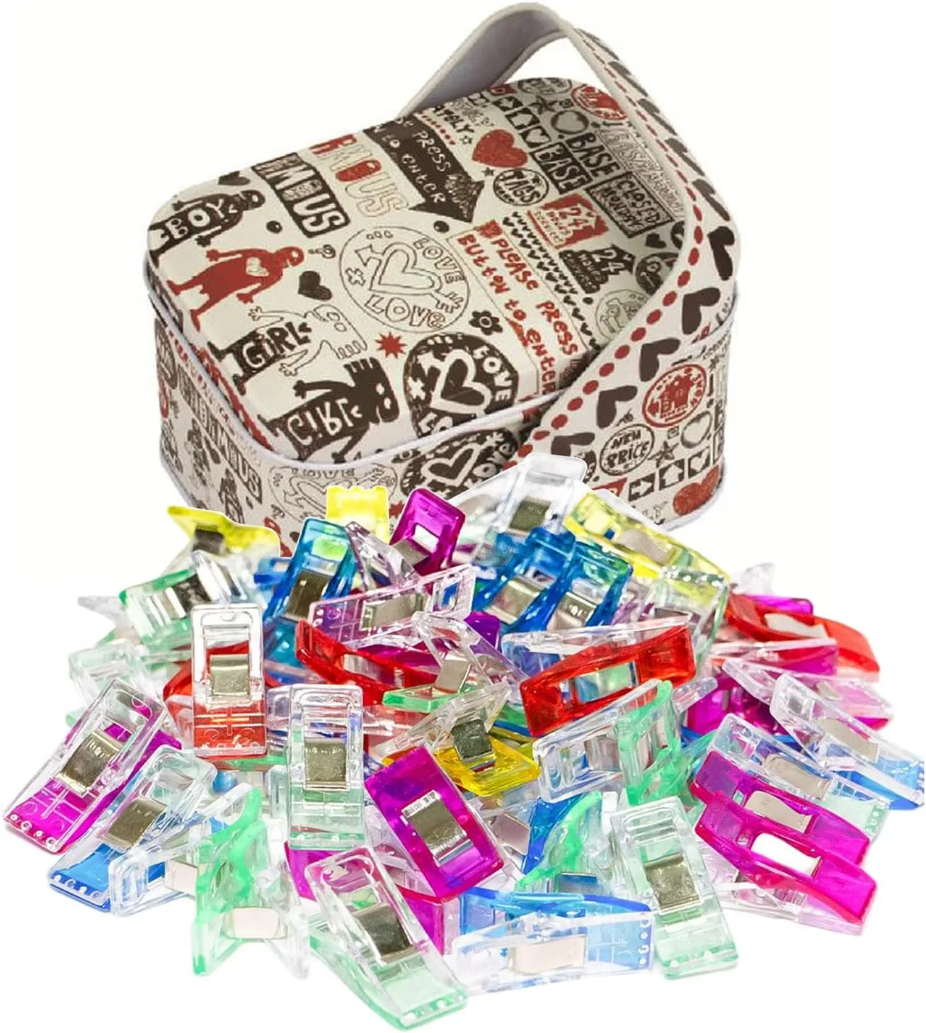 Pinces tissu pour coupe et couture textile