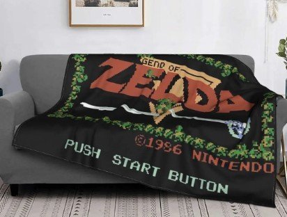 Plaid Flanelle Zelda Nintendo Officiel