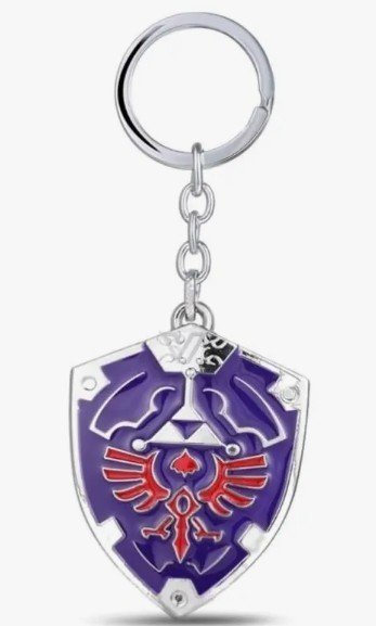 Porte-Clés The Legend of Zelda Bouclier Hylien Shield Métal