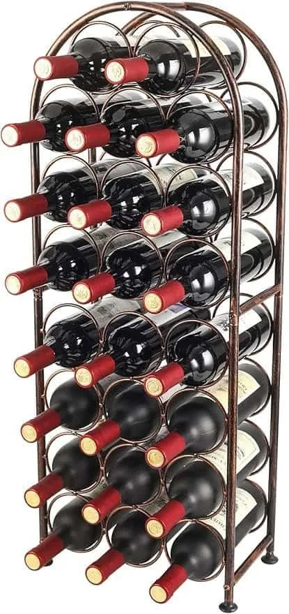 Présentoir bouteille arqué design contemporain vin