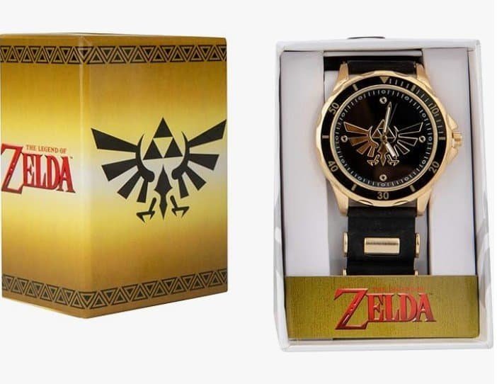 Montre Zelda Triforce avec Bracelet Caoutchouc