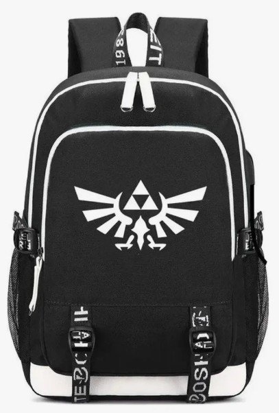 Sac à Dos Zelda Vert Hyrule École Voyage