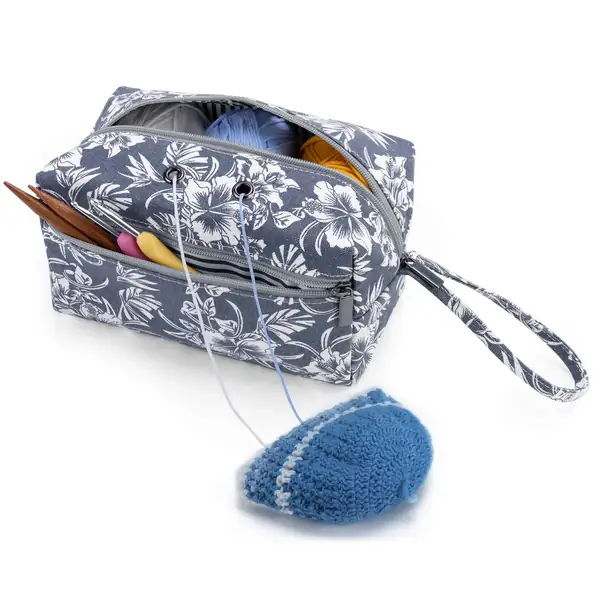 Luxja sac pelote laine crochet aiguilles à tricoter 20cm accessoires