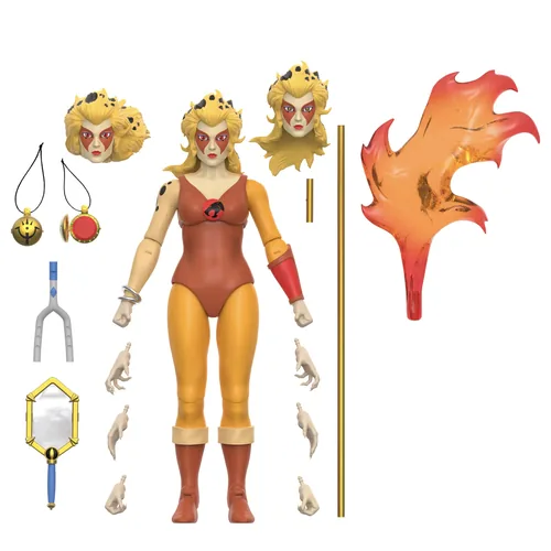 Super7 ULTIMATES! Cheetara ThunderCats 7 pouces bâton