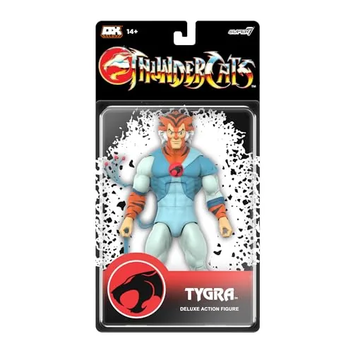 Super7 ULTIMATES! Tygra ThunderCats Deluxe fouet 7 pouces
