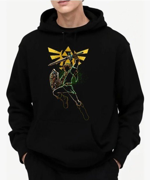 Sweat Capuche Zelda Triforce Nintendo