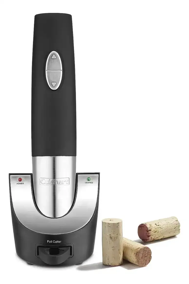 Tire-bouchon électrique rechargeable Cuisinart slim USB