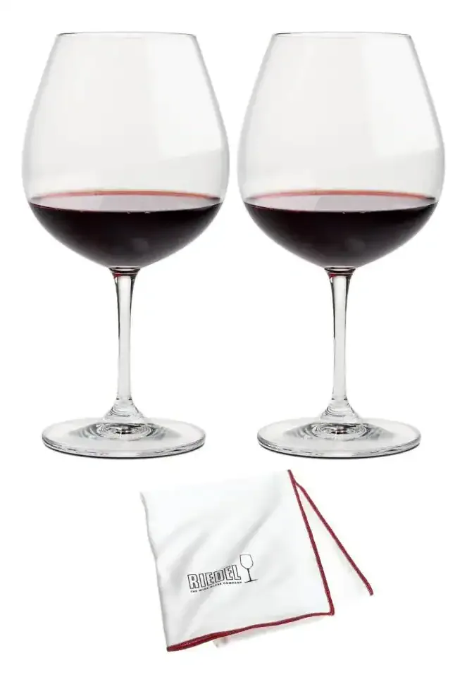 Verres Riedel Vinum paire cristal universel rouge blanc champagne