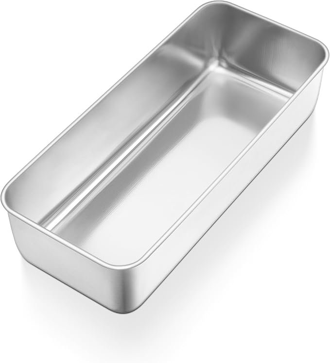 Grand moule à pain en acier inoxydable