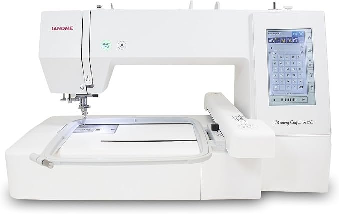 Janome Memory Craft 400E Machine à broder
