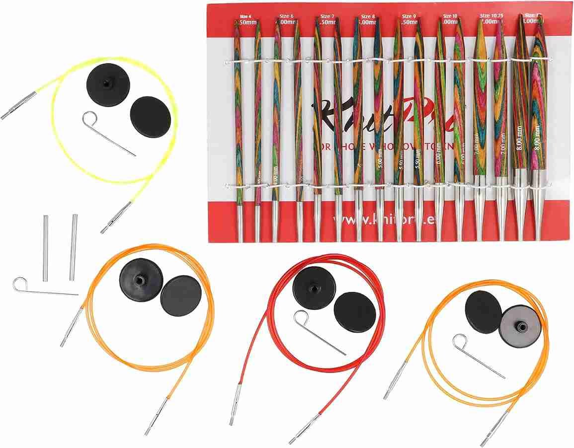 KnitPro Symfonie Deluxe set interchangeable complet aiguilles tricot