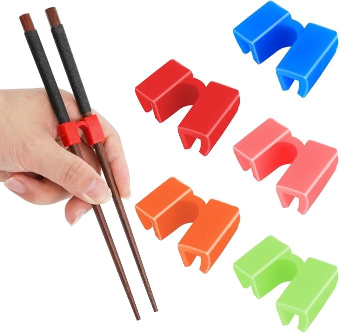 Lot de 5 baguettes réutilisables multicolore