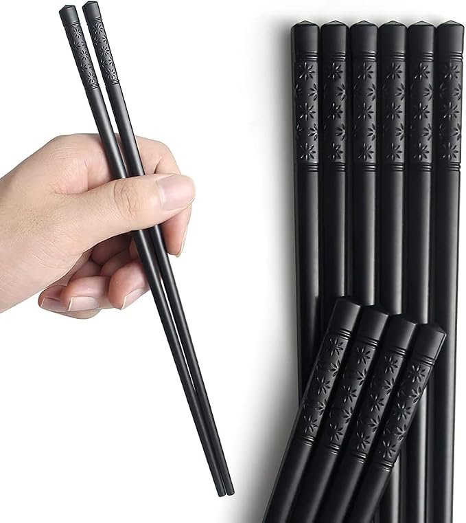 Lot de 5 paires de baguettes en fibre de verre
