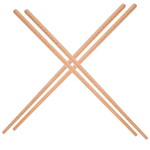 Cabilock 2 paires de baguettes de cuisson en bambou, longues