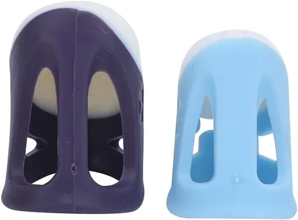 Dé à coudre silicone souple — kit grand et petit format
