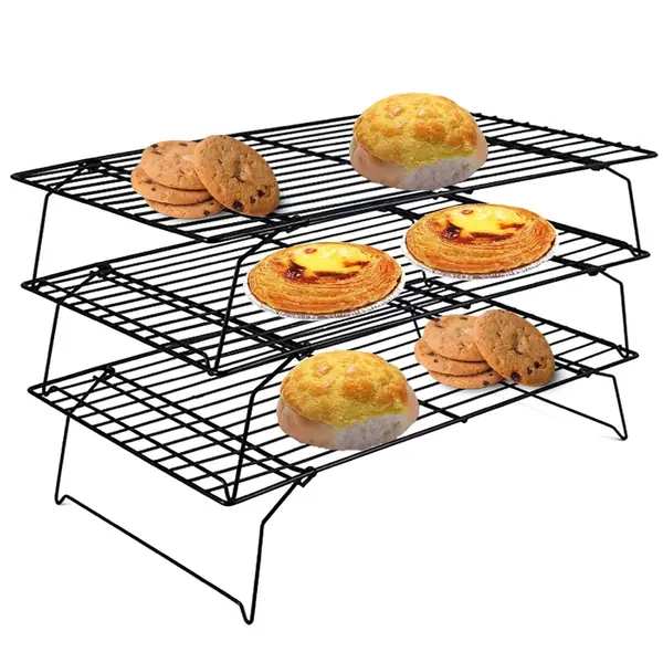 Grille refroidissement pliable extensible antiadhésive pâtisserie