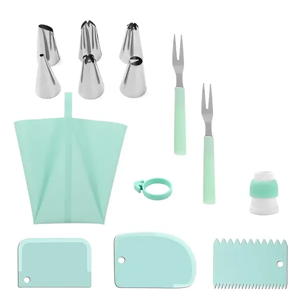 Kit douilles poche à douille coupleur décoration gâteau pâtisserie