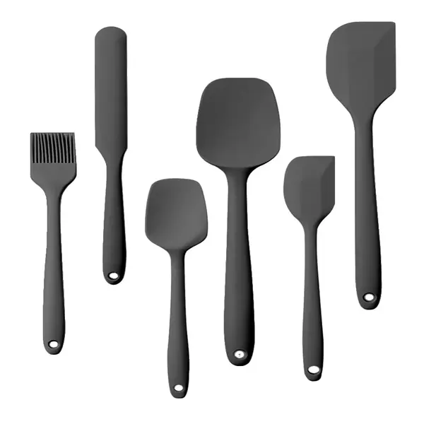 Kit spatules silicone alimentaire cuisine pâtisserie antiadhésives