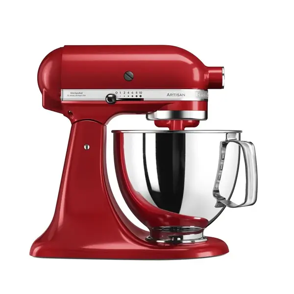 KitchenAid Artisan robot pâtissier rouge Empire 4,8 litres bol inox