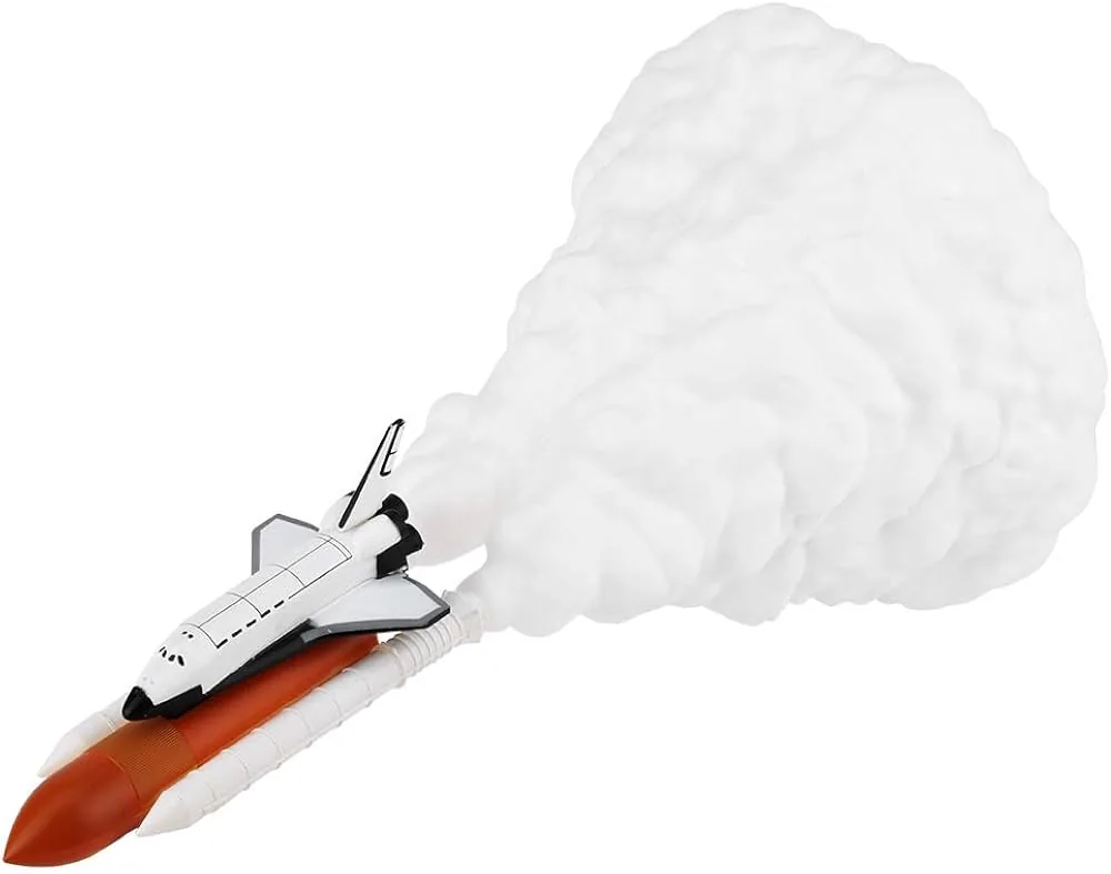 Lampe fusée impression 3D veilleuse spatiale USB rechargeable