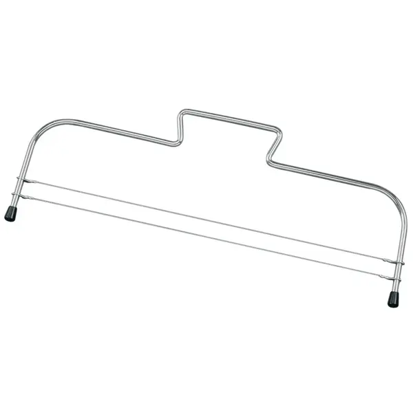 Lyre à gâteau coupe-génoise 2 fils réglable inox pâtisserie