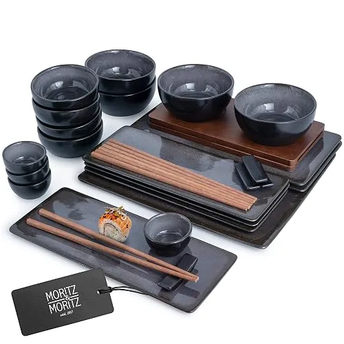 Moritz & Moritz Service à sushi pour 4 personnes, 29 pièces