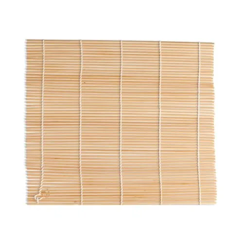 Parence Natte à sushi en bambou, 23 x 23 cm