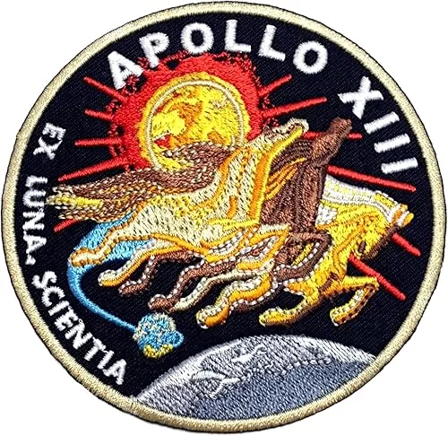 Patch NASA Apollo 13 brodé thermocollant ou à coudre insigne