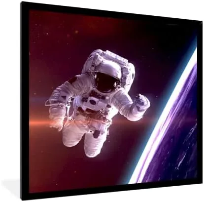 Poster cosmos NASA galaxie nébuleuse décoration murale encadrée