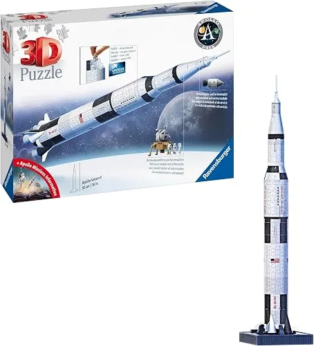 Puzzle 3D fusée NASA astronaute espace maquette