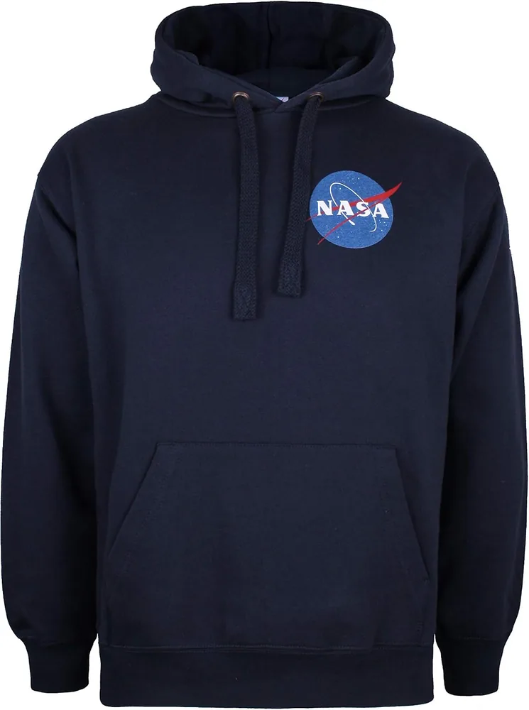 Sweatshirt à capuche NASA logo classique adulte unisexe