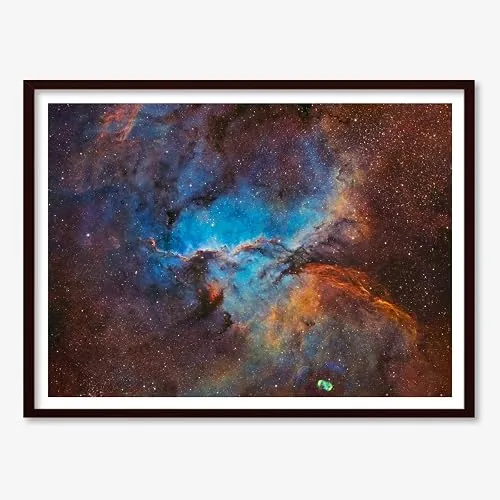 Astrography affiche The Creation of Cosmos NASA astronomie décoration