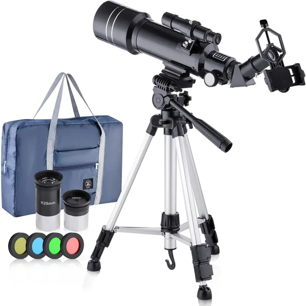 Télescope réfracteur BNISE 70mm débutant astronomie Lune planètes