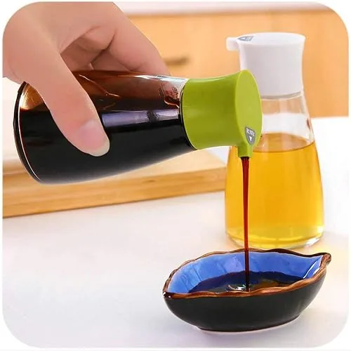 Xiduobao Distributeur de sauce soja en verre avec bouchon