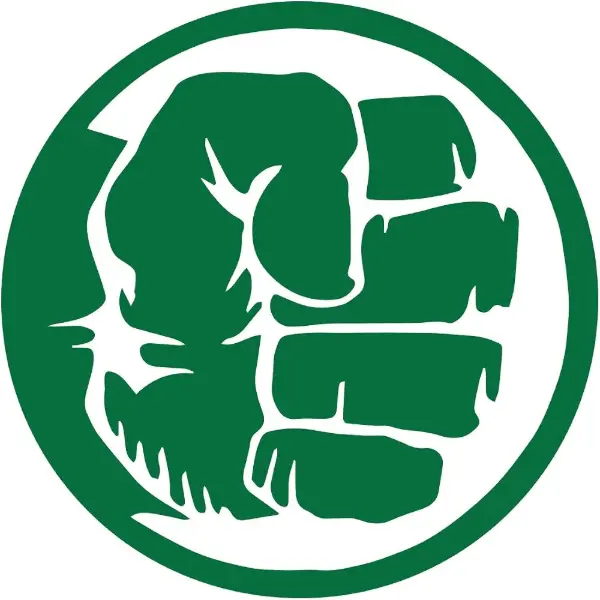 CCI — Autocollant vinyle The Hulk Hand Fist