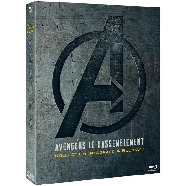Avengers — L'Intégrale, 4 films [Blu-ray] — idée cadeau Avengers